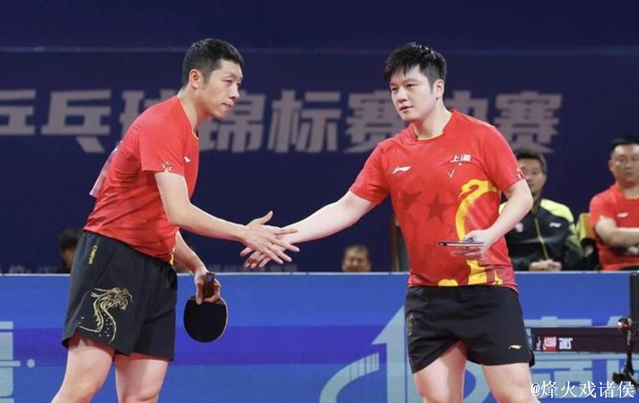 全运会乒乓球男团:樊振东许昕双双获胜 上海3-0江苏 全运会乒乓球男团:樊振东许昕双双获胜 上海3-0江苏
